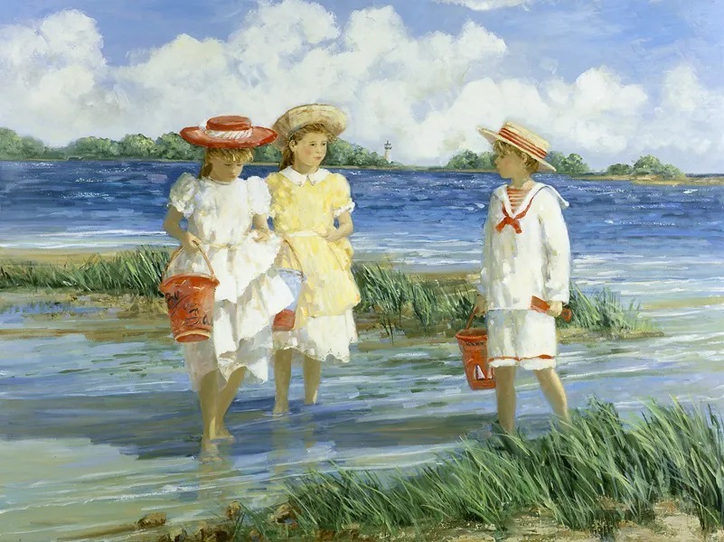 新鲜空气|海滩、阳光和新鲜空气,还有那天真无邪的孩子