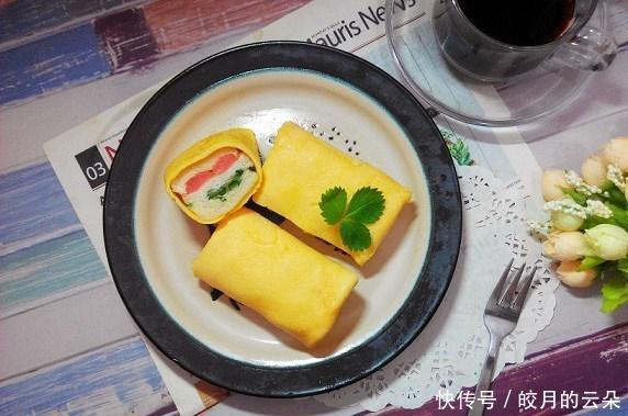 搞定|早餐吃什么简单来个蛋皮吐司,10分钟轻松搞定!