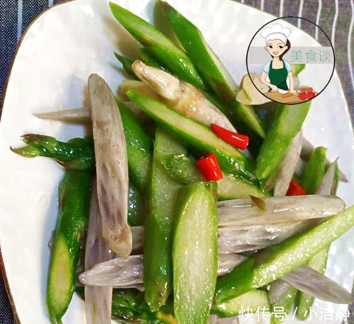  清肠|此两样素菜一起炒，清脆爽口，清肠刮油，胃肠都舒服，做法还简单