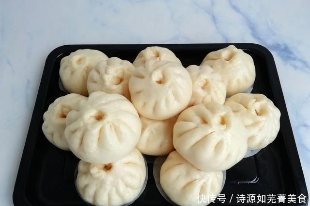 奶香|教你做孩子爱吃的奶黄包,香甜松软,奶香浓郁,一顿3个不够吃!