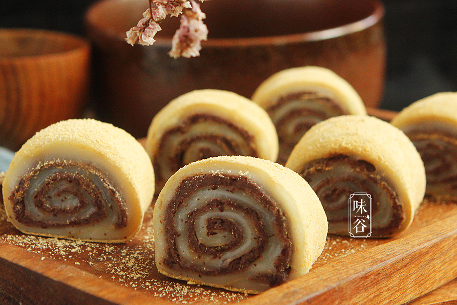 豆沙馅|自制特色小吃驴打滚,口感软糯,豆香浓郁,一口一个越吃越香