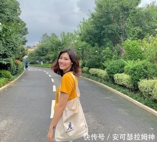 比例|身高一米八的高个美女,拥有不加任何特效的大长腿,身材比例完美