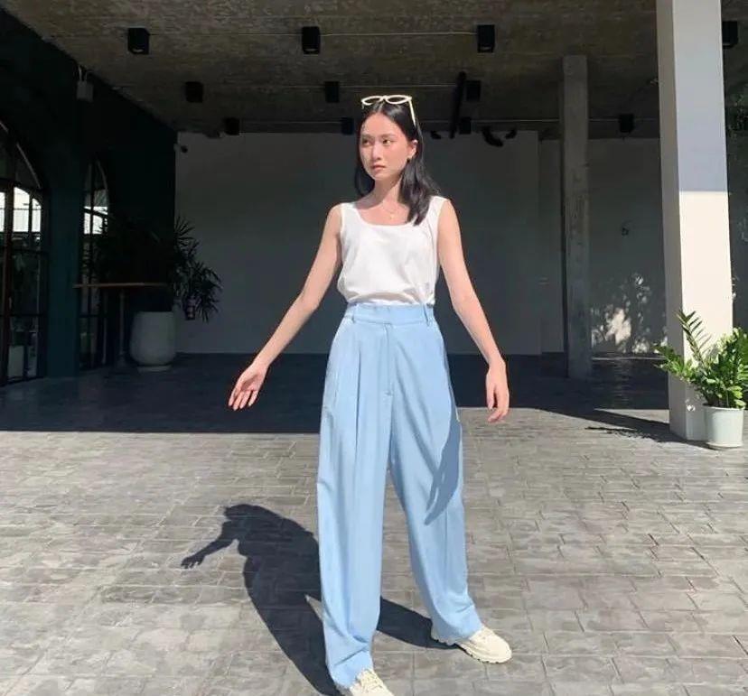 纸袋|衬衫+纸袋裤=今夏巨in混搭,美到不像话!