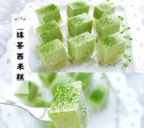 好吃|抹茶西米糕,巨好吃Q弹清凉的神仙甜品!免蒸免烤一次就能成功