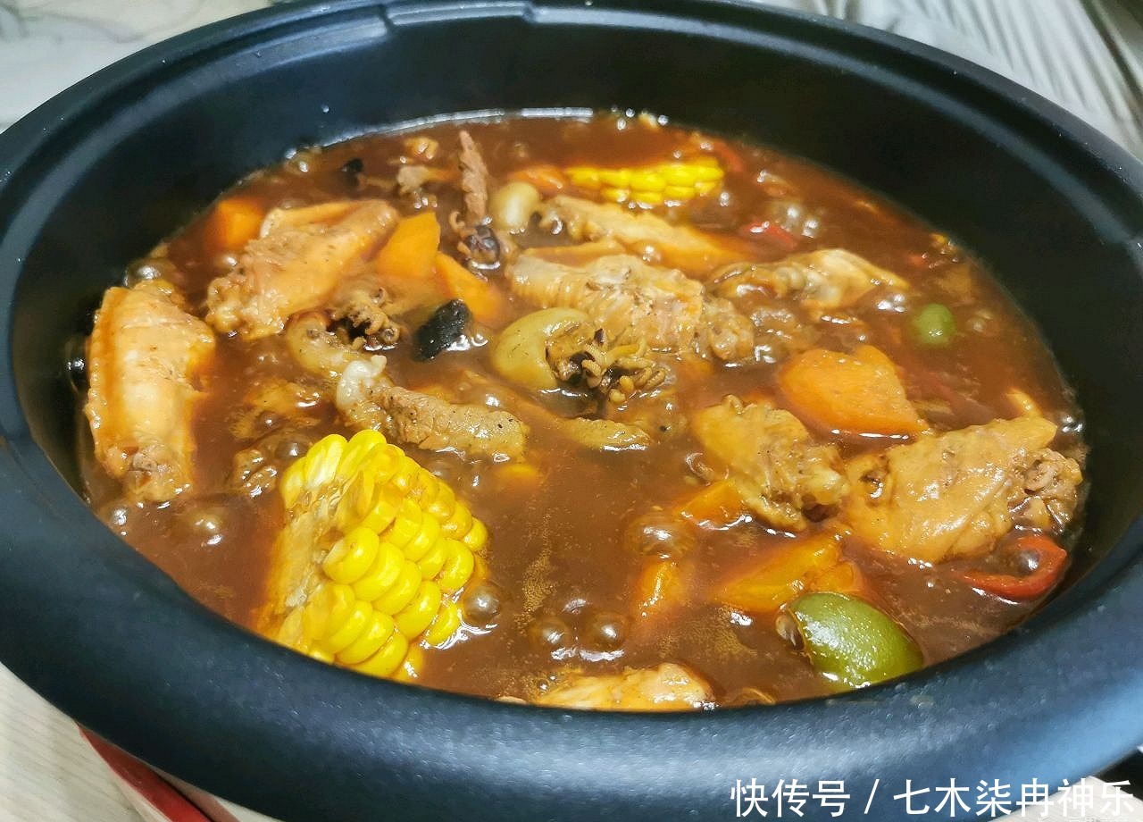  1勺|家庭版三汁焖锅的做法