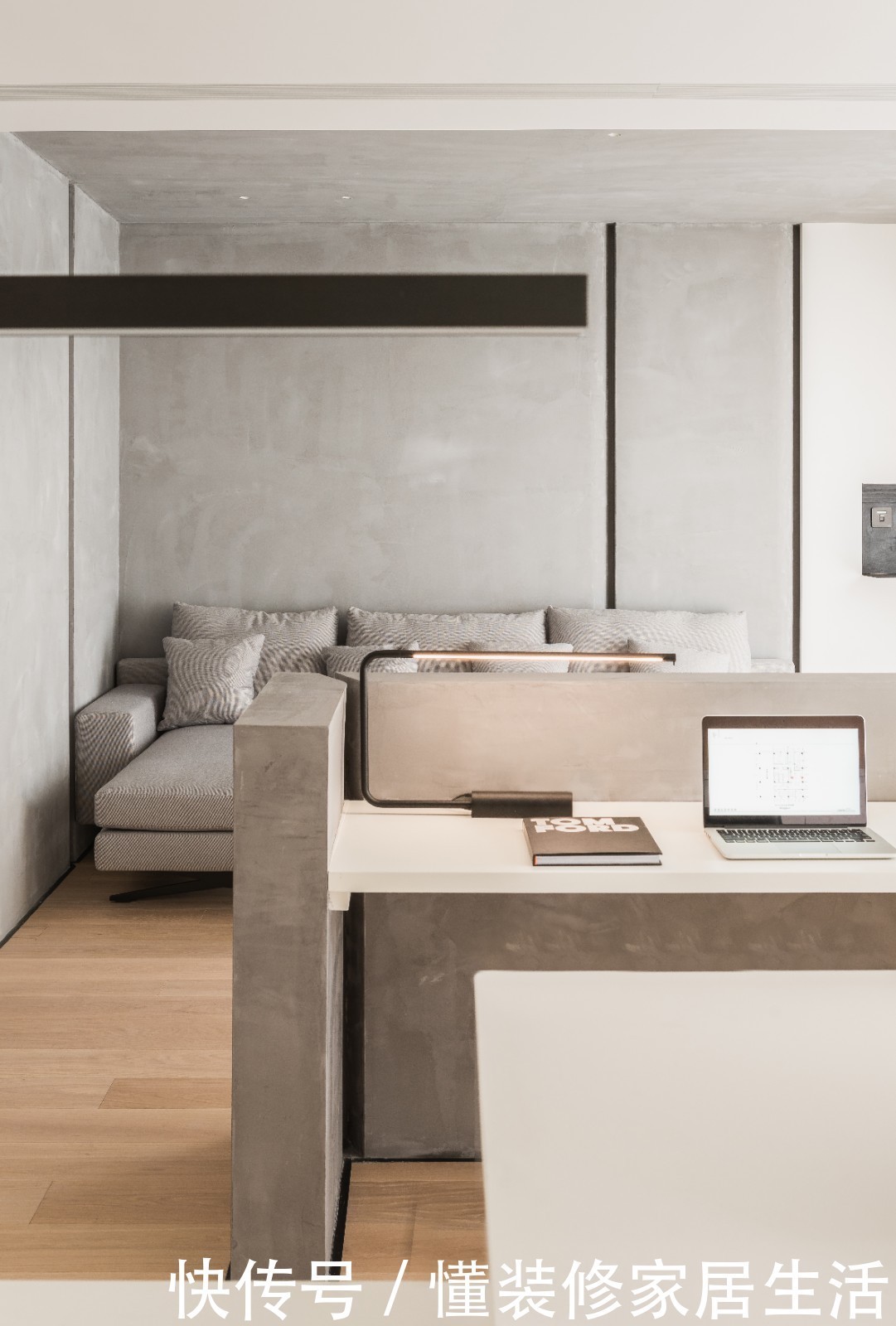  开放式|上海小姑娘的100㎡新家，全屋开放式布局，入户第一眼，就着迷了