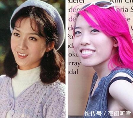 貌美如花|原来80年代美女演员的女儿长这样，有的貌美如花，有的丑成猪扒