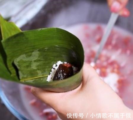 孩子|孩子挑食,不爱吃米饭,教你做香甜软糯红豆粽,简单美味又营养!