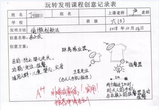  发明|怎样防止孩子意外走失？奇思妙想学生发明了“防走丢亲子衣服”