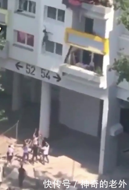  孩子|法国两儿童惊慌中 从12米高起火公寓跳下来 幸好路人不惧骨折接住