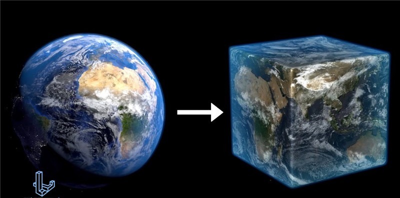 真实|《我的世界》野心勃勃的万人项目,在MC重建一个真实大小的地球