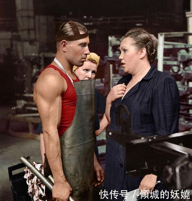 老照片|从俄罗斯末代皇帝到苏联攻陷柏林看上色后令人惊艳的苏联老照片