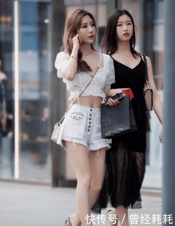 设计感|右边的小姐姐的性感风略胜一筹?