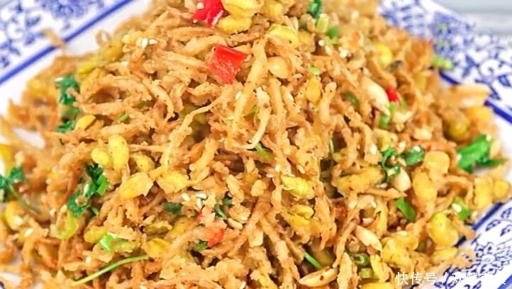 香酥|黄豆芽别再炒着吃了,学会新做法,香酥美味,每次上桌瞬间秒光