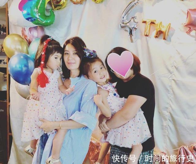  家里|家里有三个女孩，真高兴，贾静雯庆祝软件的生日