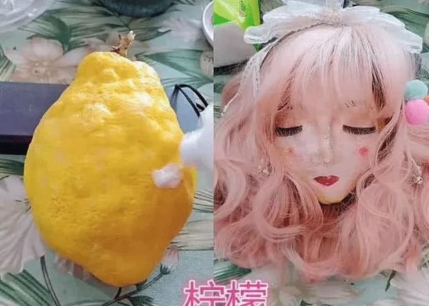 芒果|水果也能“化妆”西瓜一般,柚子太惊艳,看到柠檬把手寄过来