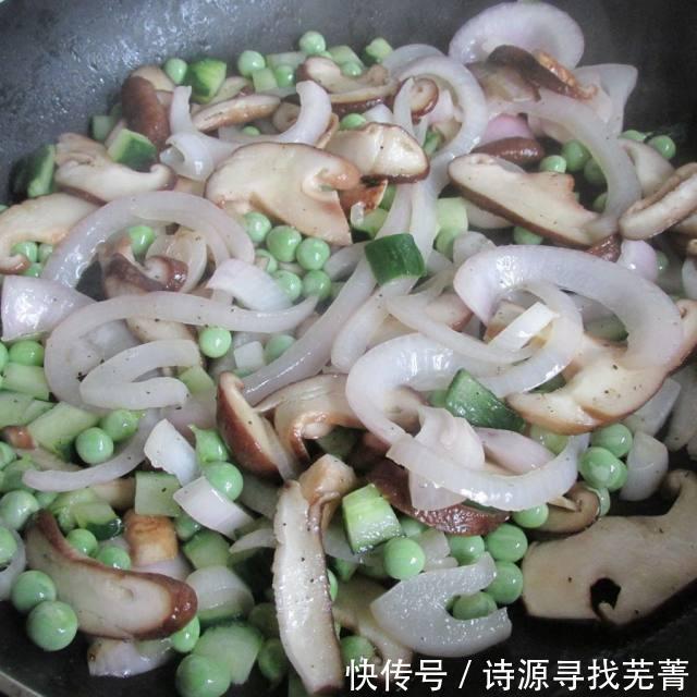 孩子|香菇披萨，孩子超喜欢，简单易做