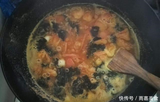 味道|西红柿加它打汤,味道非常鲜美,超好喝好特有营养,三餐都喝不够