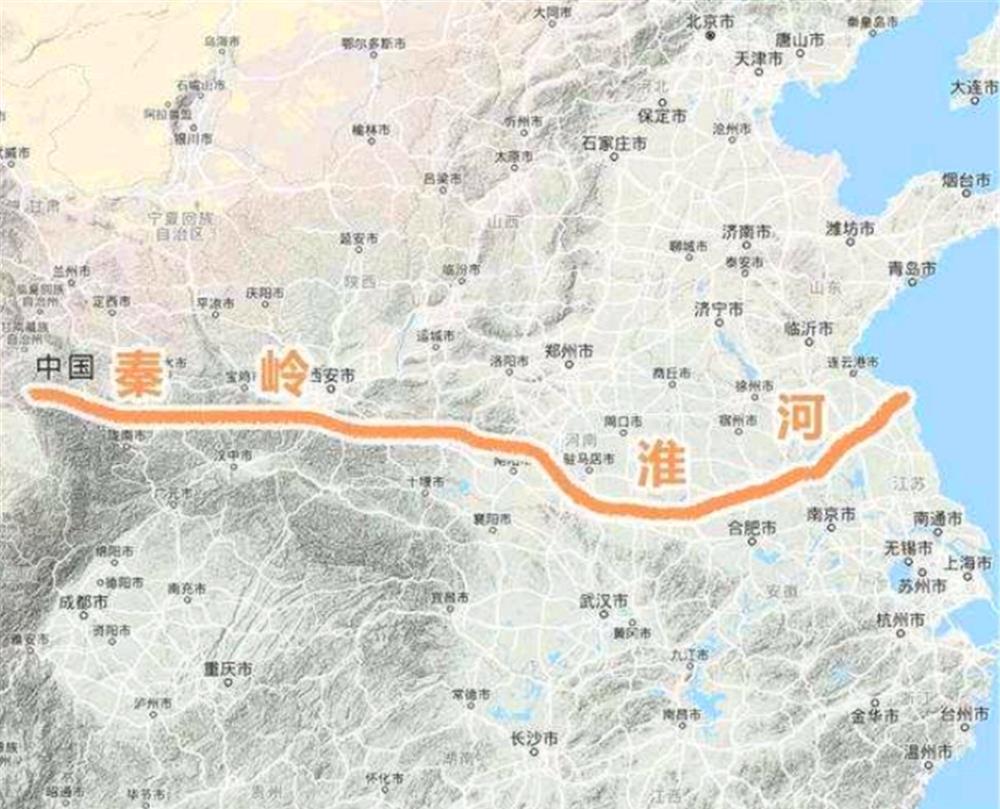 中国的地理如何区分南北《南北分界线》在哪里