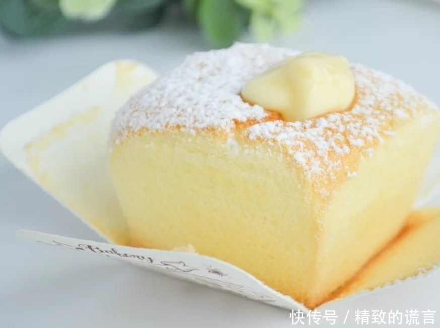 好吃|好吃到转圈圈的蛋糕,你们好奇吗它就是能爆浆的北海道戚风蛋糕