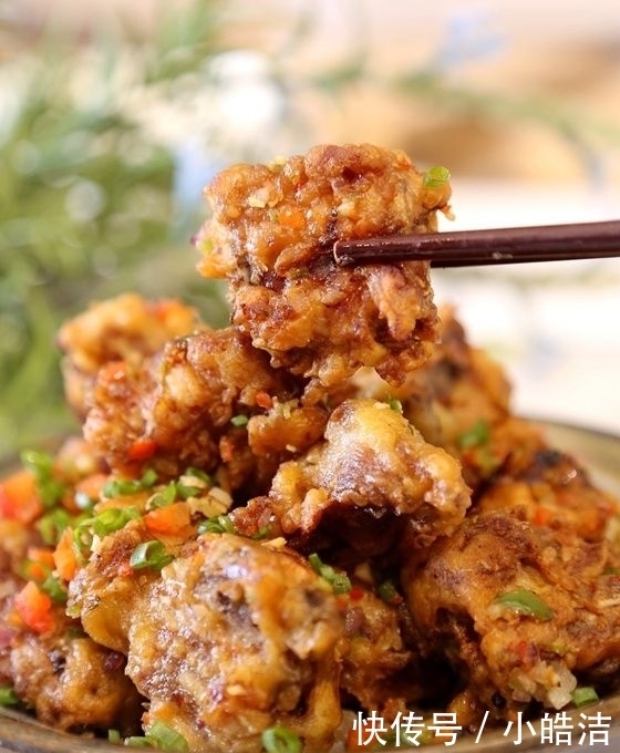 排骨|素菜吃腻了,来一道硬菜解解馋,比酥肉还香,真是好吃停不下来