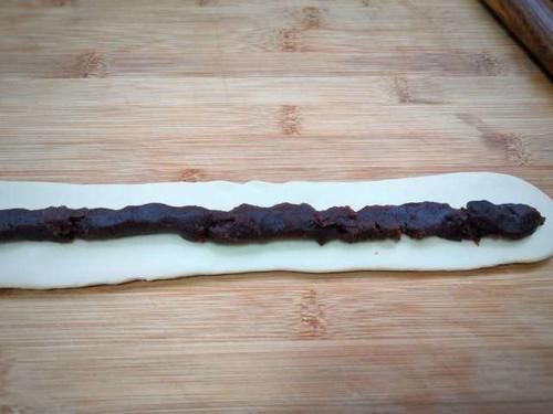 夹心小馒头|最近儿子迷上这个早餐,比面包口感松软,满满都是料,特好吃