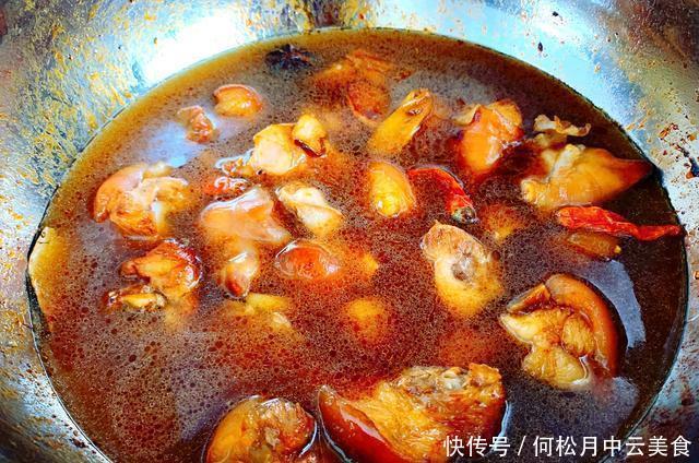 红烧|懒人版红烧猪蹄,肥而不腻,色泽红亮,家常和待客必备菜肴