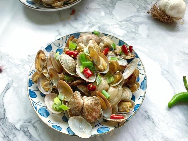 花蛤|爆炒花蛤,营养丰富,香辣开胃超下饭
