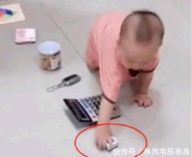 孙子|宝宝抓周,爷爷随手放下一个“八条”,孙子直奔而去,全家人黑脸