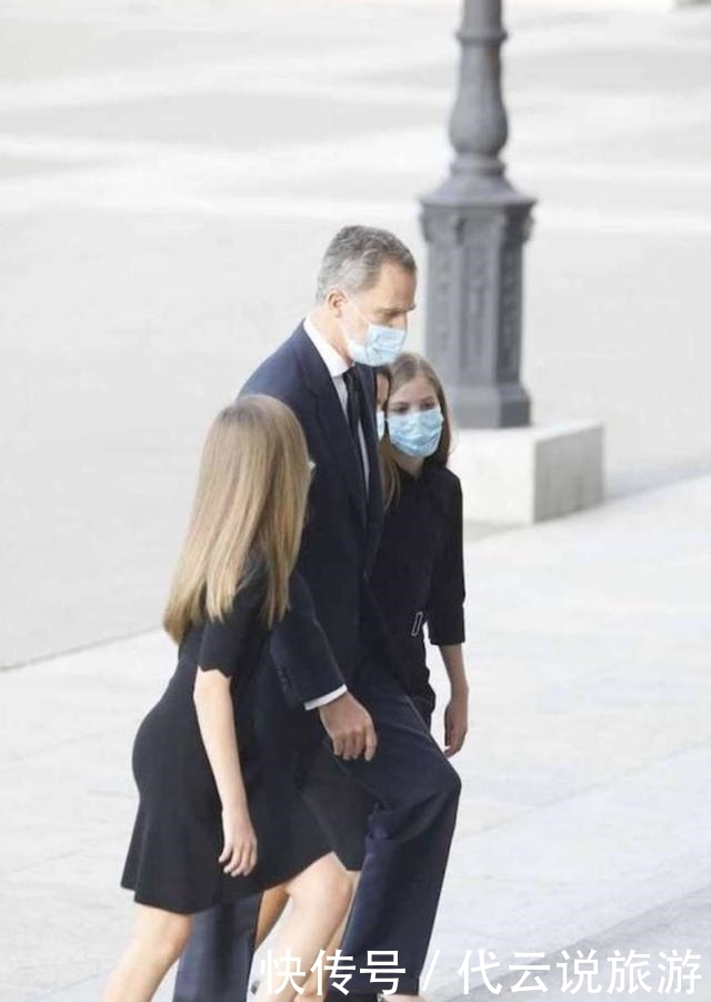 未来|西班牙14岁未来女王大变样!穿黑裙侧影成熟曲线动人,身材很像妈