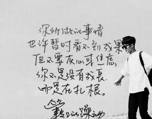  李易峰|这个井柏然变成了一个书法家一字千金，李易峰变成了一个强大的学