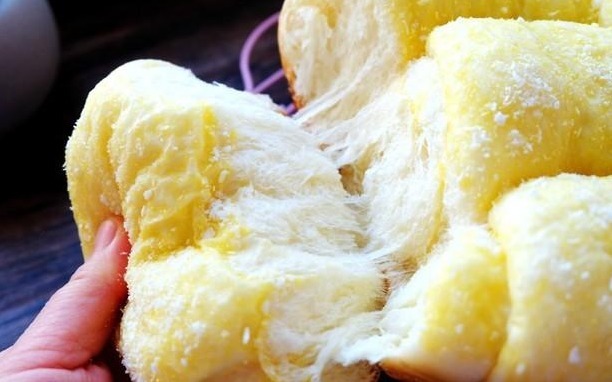 步骤|面包手工揉面,电饭煲烘烤,柔软拉丝超好吃,没有烤箱也能做