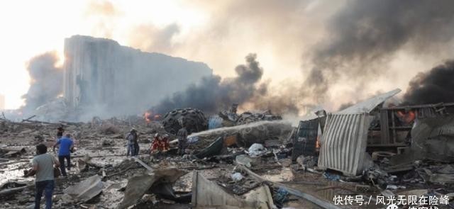 如同|黎巴嫩首都大爆炸，如同地狱