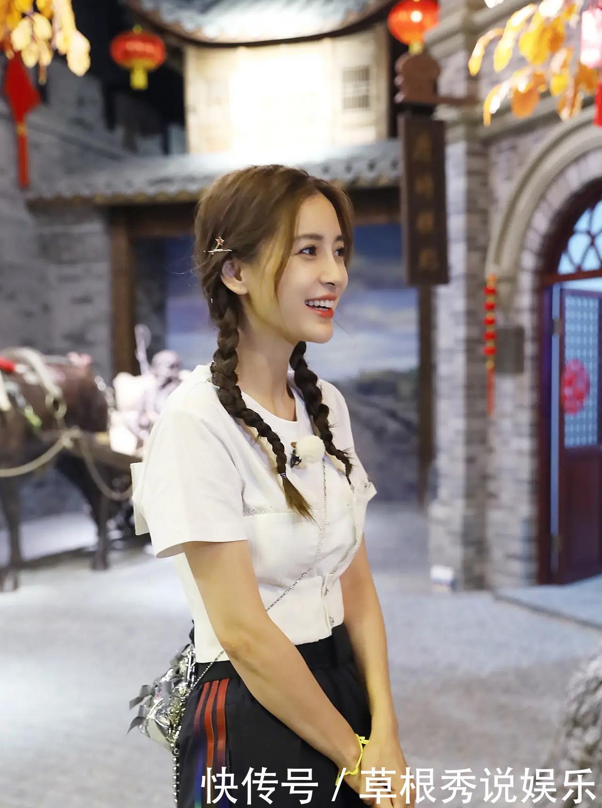  造型|《跑男》第十期“baby的最佳男生”美照来啦，杨颖凤冠造型美爆了