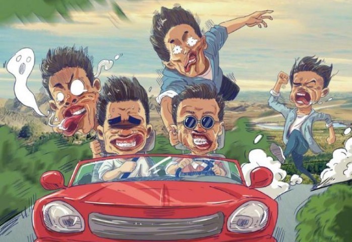 综艺|《哈哈哈哈哈》搞笑来袭,邓超、鹿晗、陈赫再度合体,联手搞事情