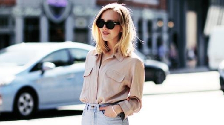 女人味|一件真丝衬衣告诉你，这样更加女人味哦！