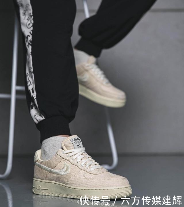 AF1|Stussy x AF1上脚果然香!两双配色你怎么选