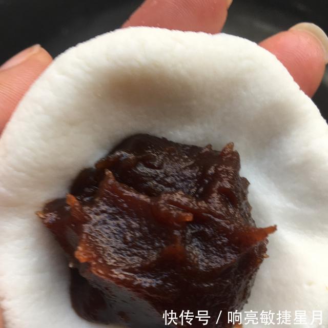  豆沙|糯米豆沙馅饼 软糯香甜