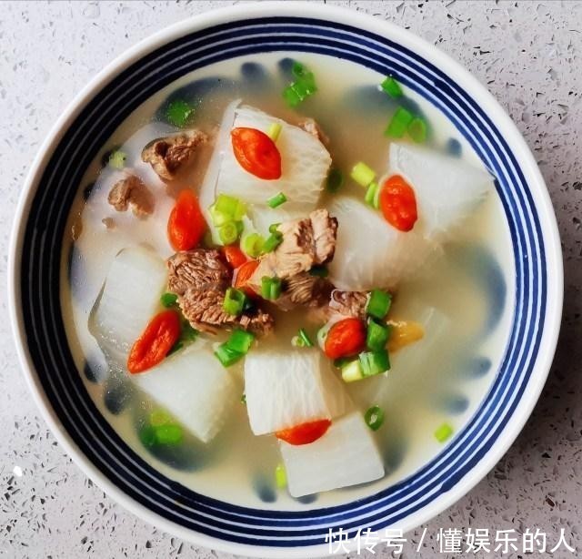  美容|牛腩萝卜汤，美容养颜，补铁补血