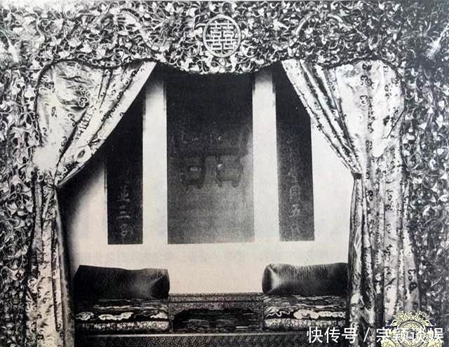 再现|老照片再现末代皇帝溥仪的大婚场景：军警现场护卫，轿子略显寒酸