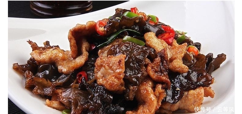 木耳|简单家常菜木耳炒肉片,肉片滑嫩,木耳脆爽,美味下饭