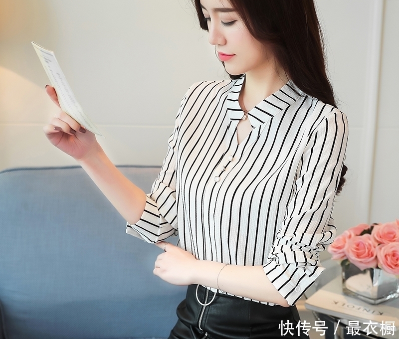 换上|奔四女人不想被叫阿姨?换上这款衬衫,好看又时尚