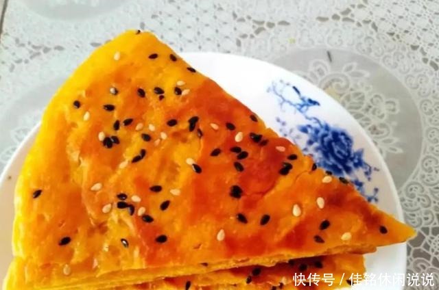 分钟|粗粮细做,快速早餐手不沾面南瓜饼,10分钟搞定!