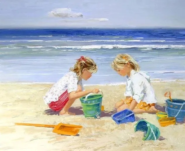 新鲜空气|海滩、阳光和新鲜空气，还有那天真无邪的孩子