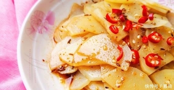 即可|夏天懒人的必备菜,凉拌土豆片,脆嫩爽口,辛辣可口,2分钟即可学会