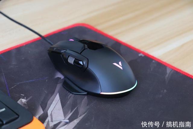 轻松|游戏办公皆能轻松上手,雷柏V330幻彩鼠标体验