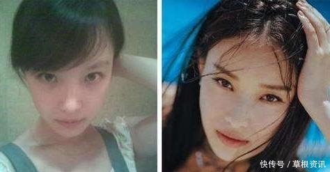  后脑勺|明星最重要的是眉形, 看蒋欣宋茜这眉毛都快顶到后脑勺了