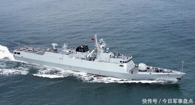 056轻型护卫舰已服役超过70艘，中国的近海狼群威力巨大