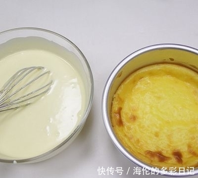 幸福感|幸福感爆棚的——双层芝士蛋糕