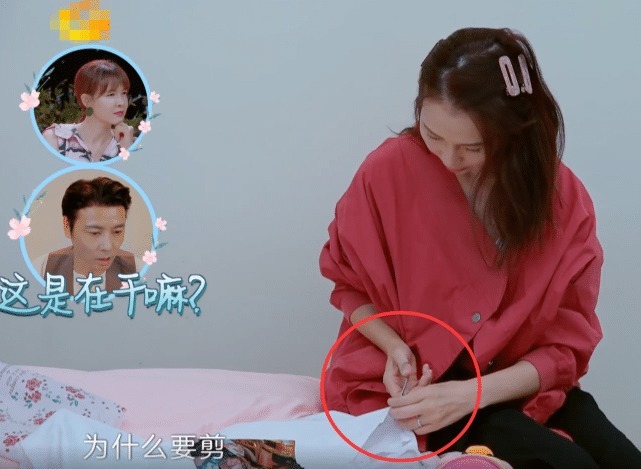 蔡少芬|蔡少芬胆子是有多大?短袖领子都敢剪,结果一穿上,其他老公愣住